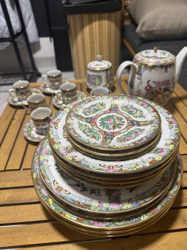Китайский фарфор, ручная роспись тарелки великі та глибокі