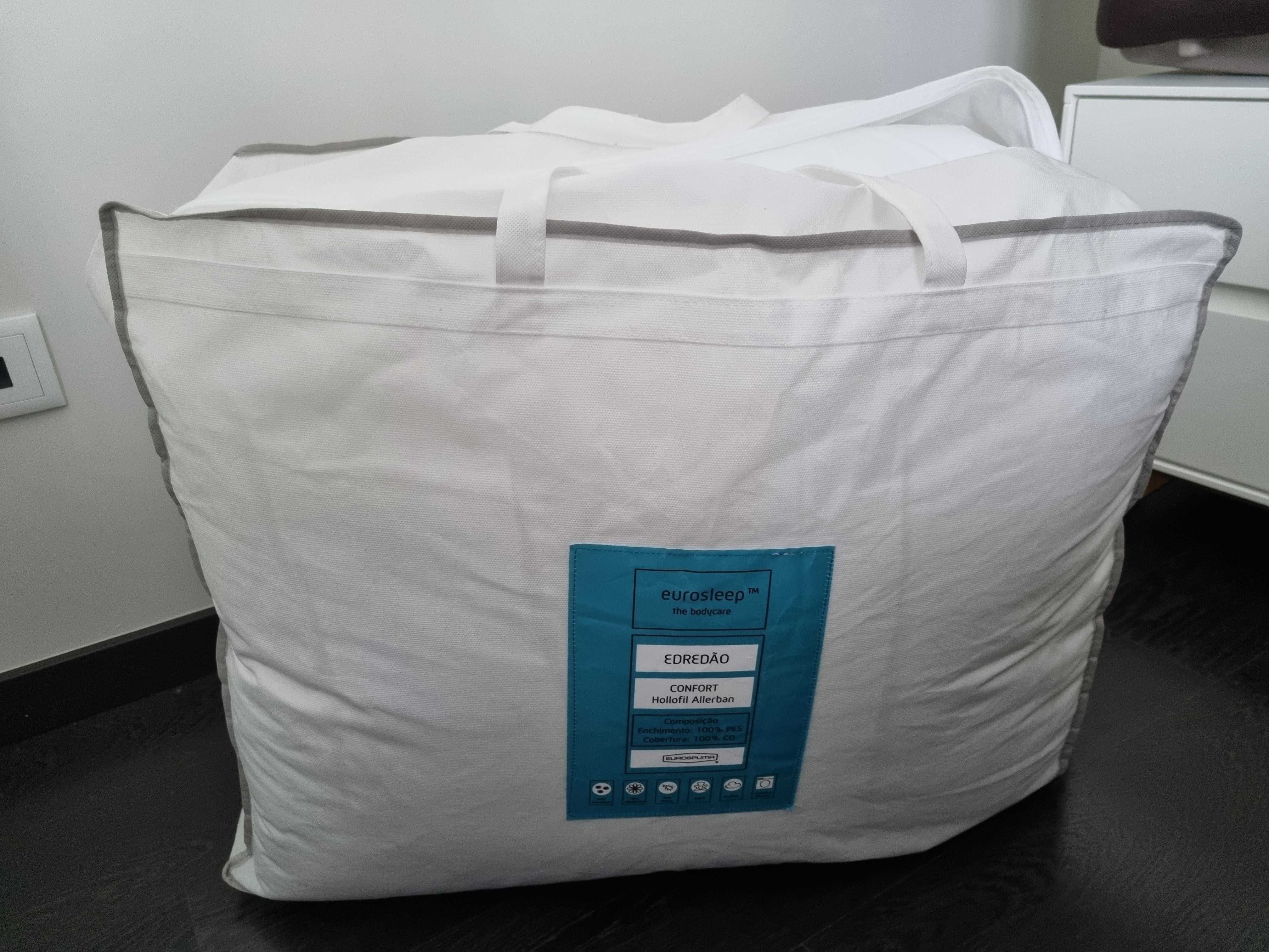Edredão de inverno 400grs Confort Hollofil Alerban, EUROESPUMA.