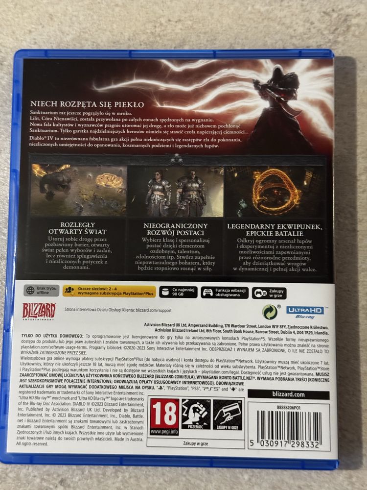 Gra Diablo IV / Diablo 4 PS5