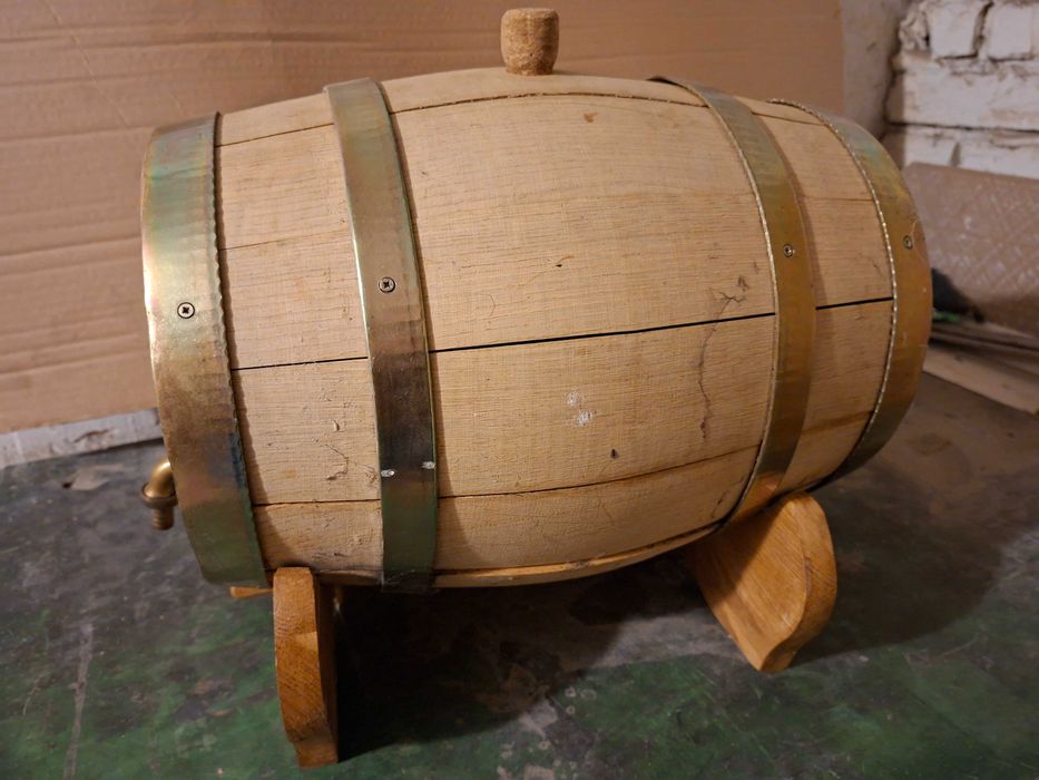 Beczułka dębowa na alkohol