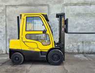 Hyster 3000kg • DIESEL • kabina • wolny skok • wózek widłowy