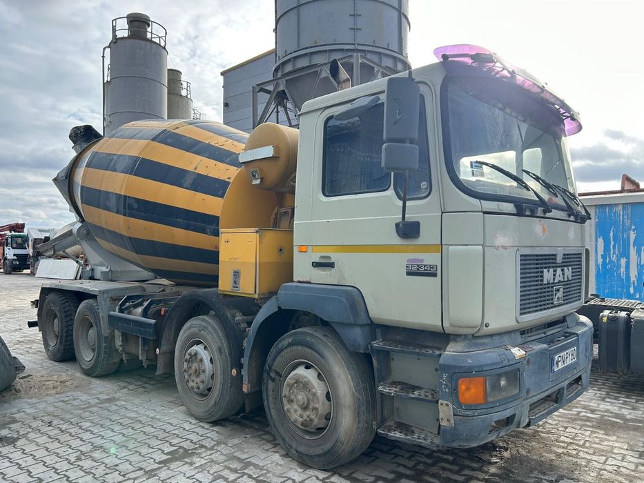 Betonomieszarka gruszka Man F2000