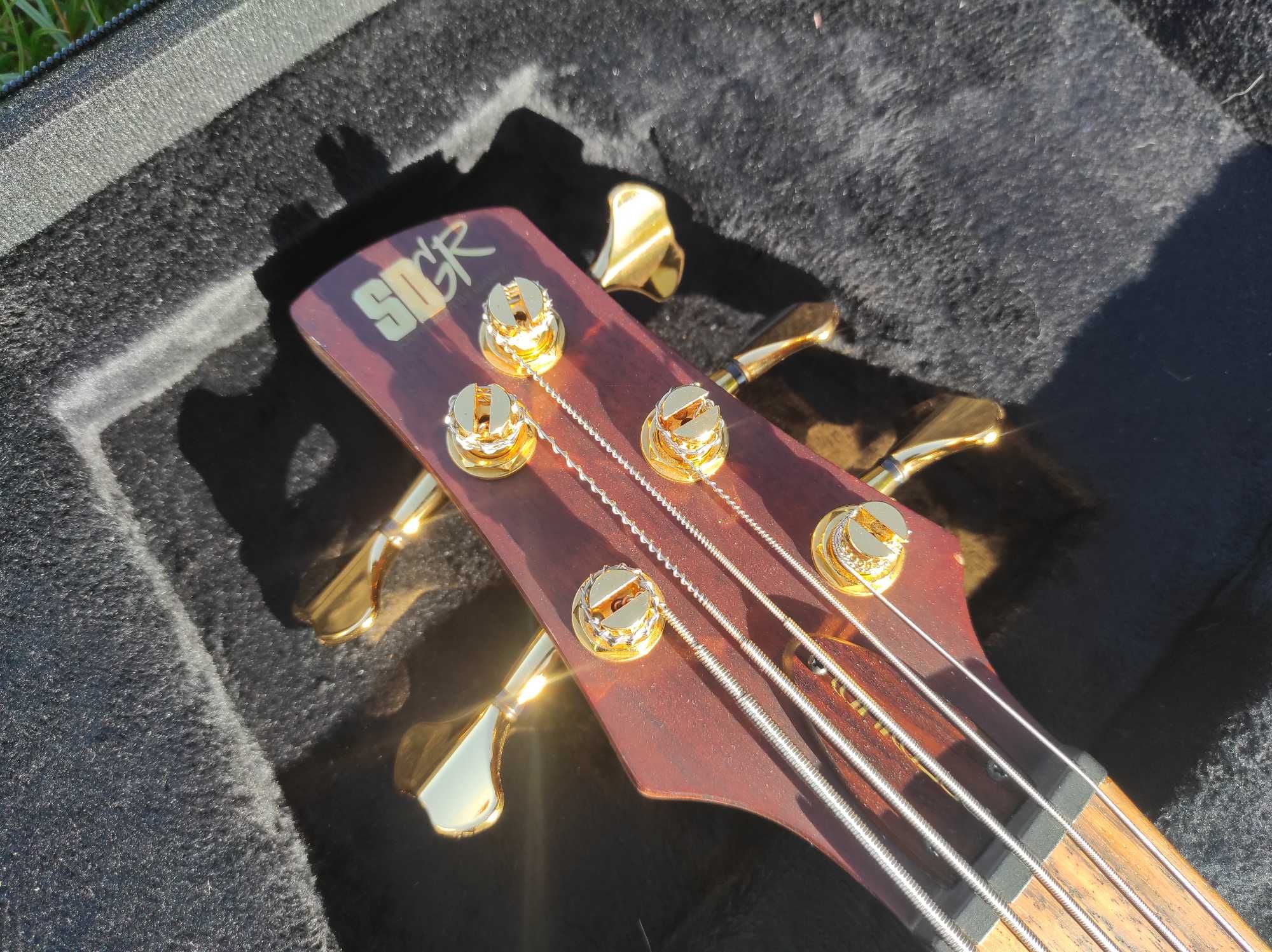 Gitara basowa Ibanez SR1205 Premium - ovangkol, wenge, Big Single