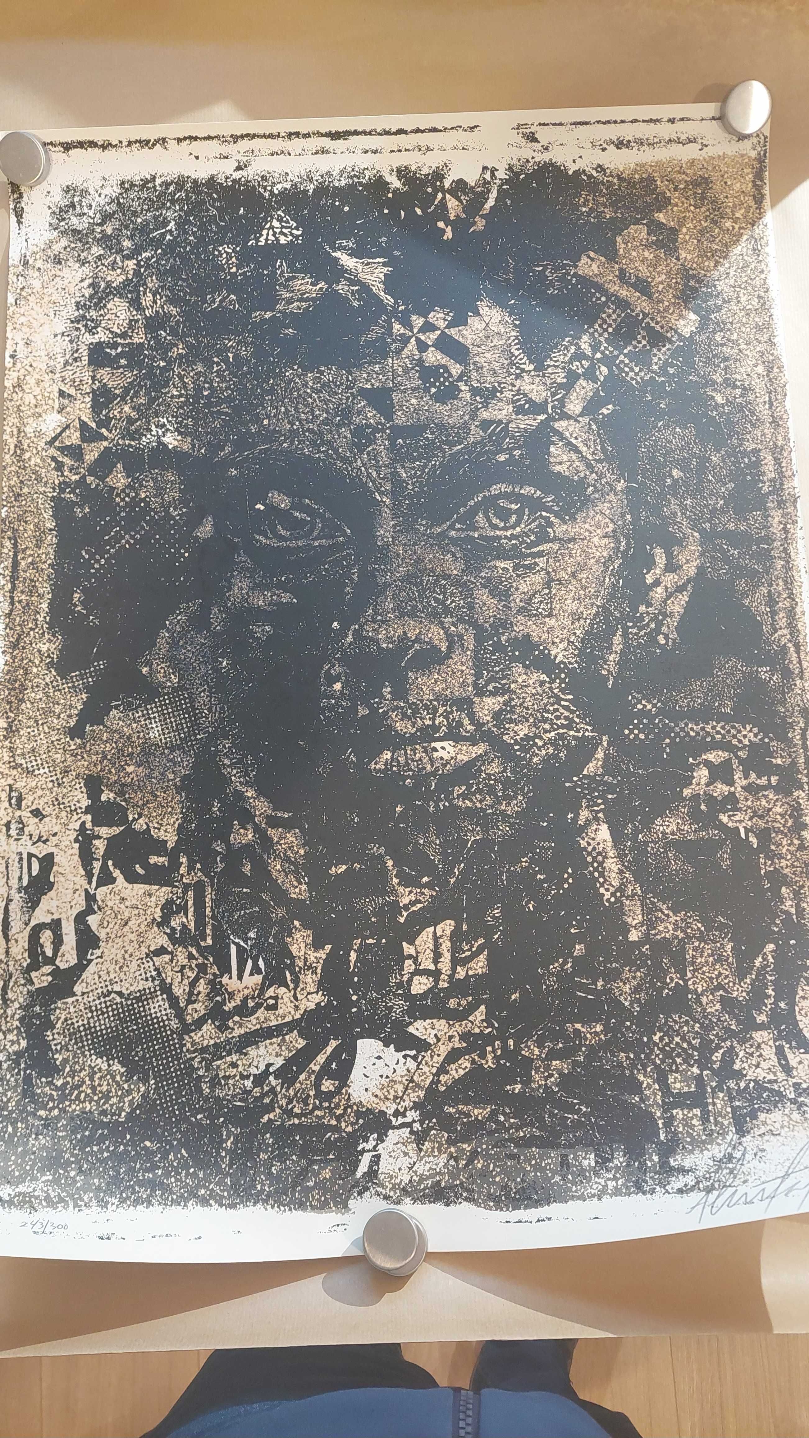 Serigrafia Vhils Amorphous