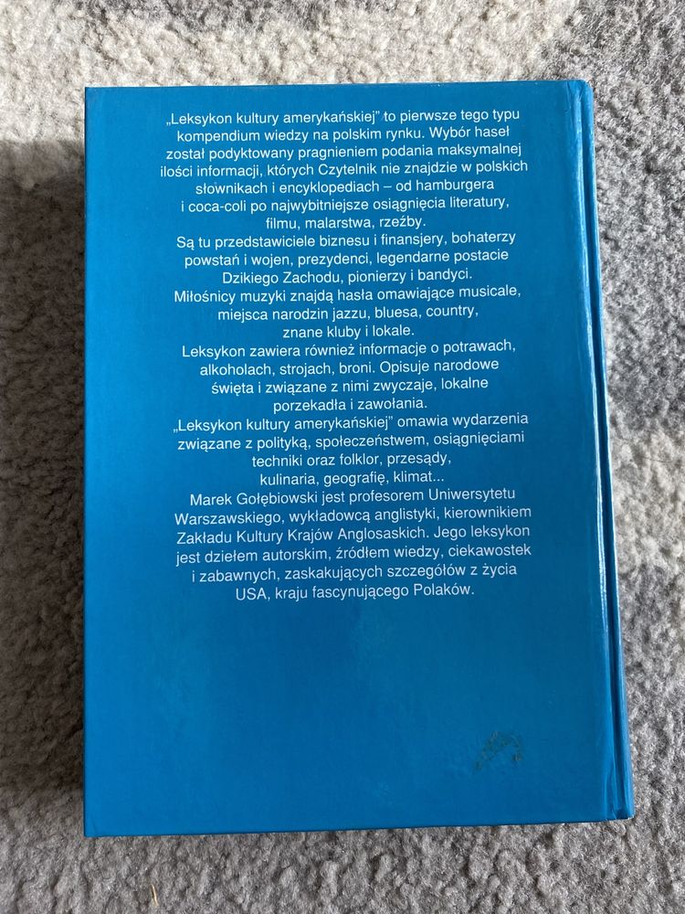 Marek Gołębiowski  Leksykon kultury amerykańskiej