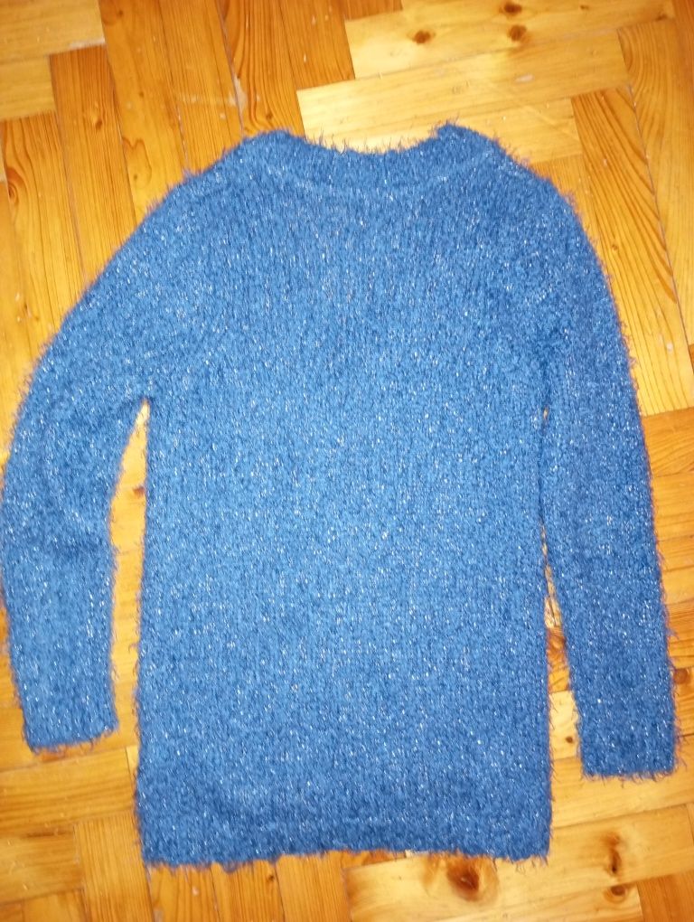 Sweter świąteczny cool club 146 złota nitka
