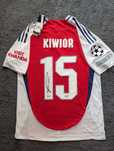 Koszulka Arsenal 24/25 JAKUB KIWIOR z autografem