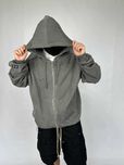 Худі Thug Club zip hoodie худи зипка y2k archive серая сіра зіпка