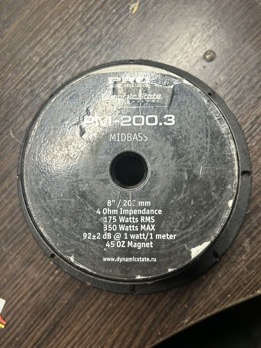 Динаміки Бас В задню полку