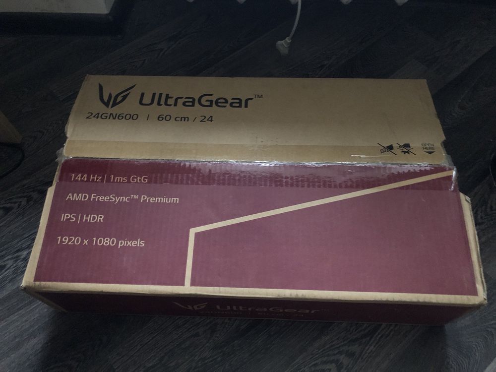 Ultra gear 24GN600 битая матрица