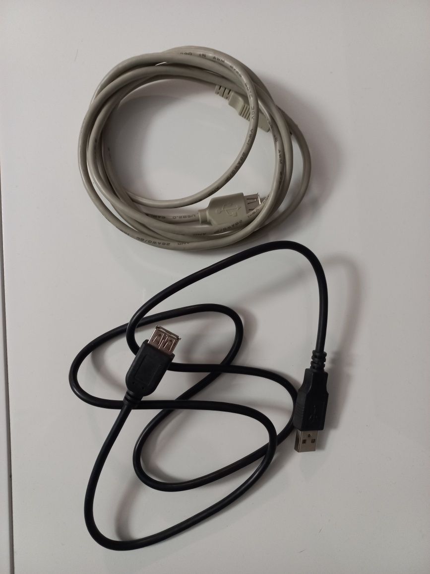 Przedłużka USB 0,8 m lub 1,0 m lub 1,8 m