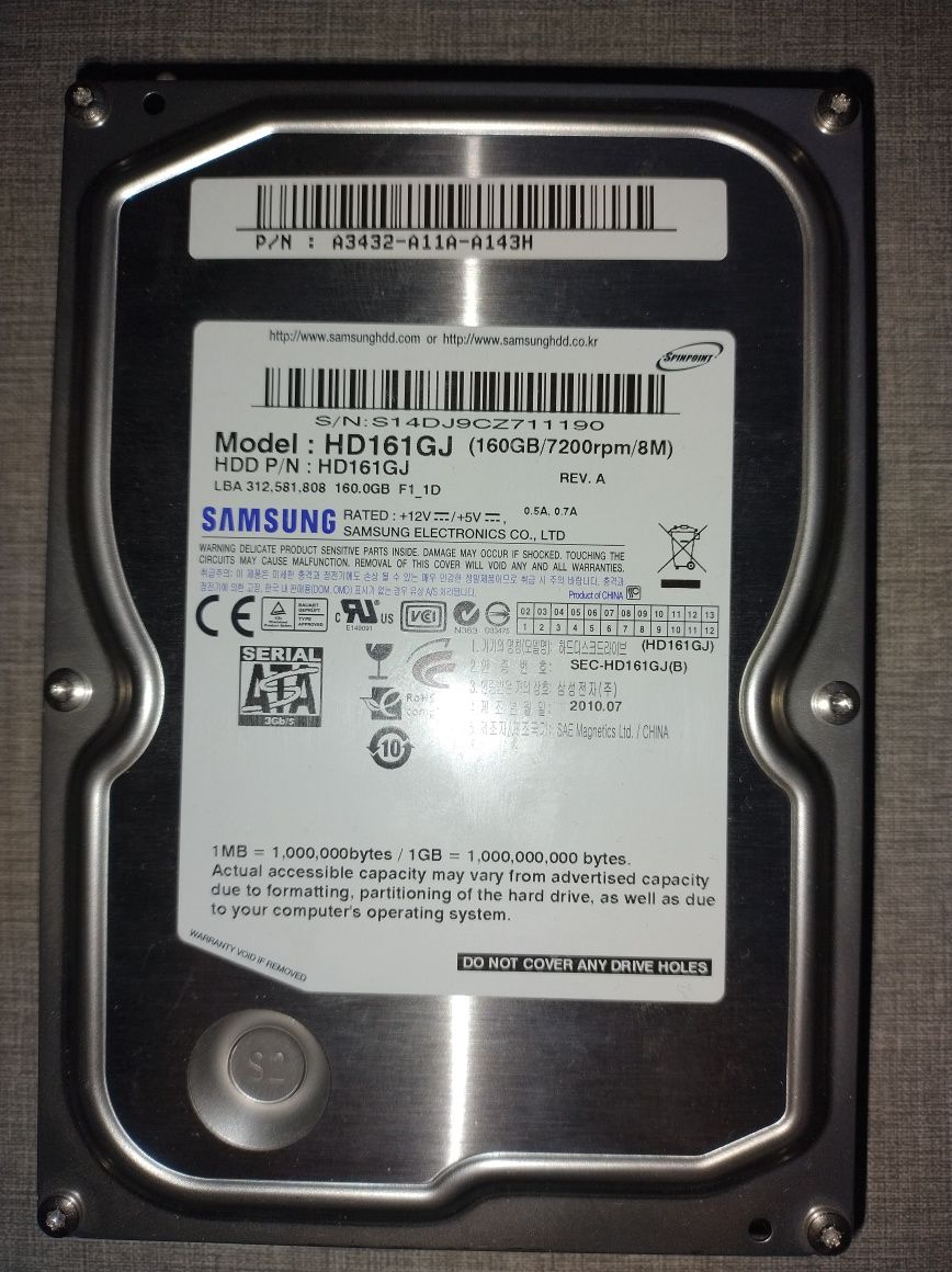 Жорсткі диски HDD 3,5 для ПК