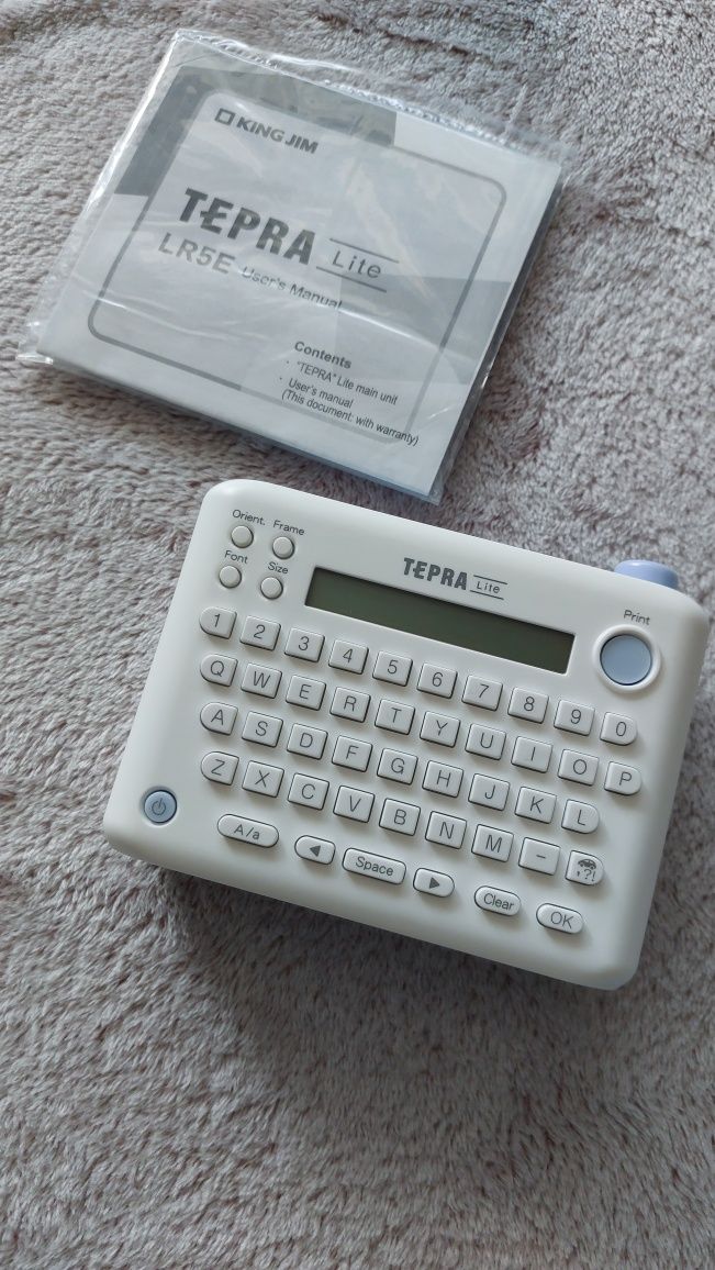 TEPRA Lite LR5E Label Printer