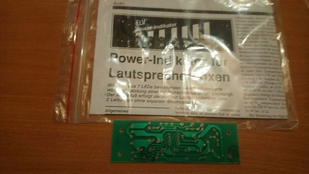 Linijka led głośności płyta do wyświetlacza led głośności