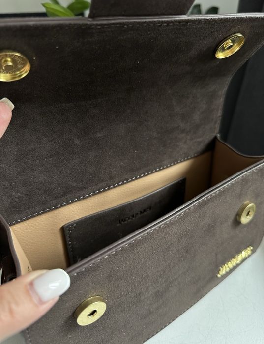 Остання шоколадна! Новинка, сумочка Jacquemus під замш в 3 кольорах