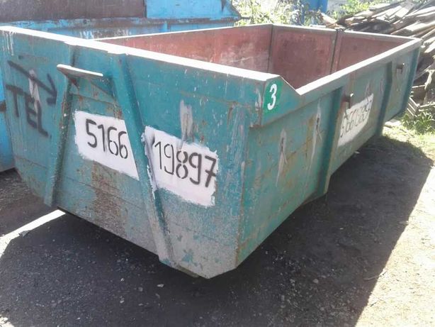 kontenery na gruz kontener na śmieci wywóz gruzu odbiór gruzownik