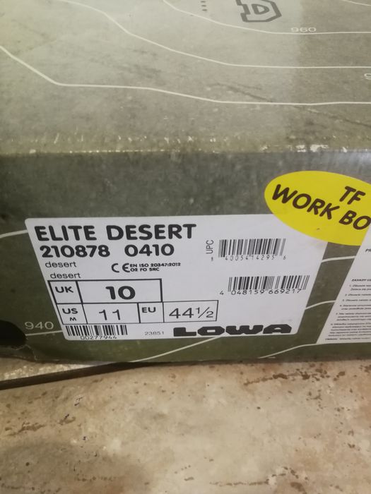 Lowa desert elite 44,5