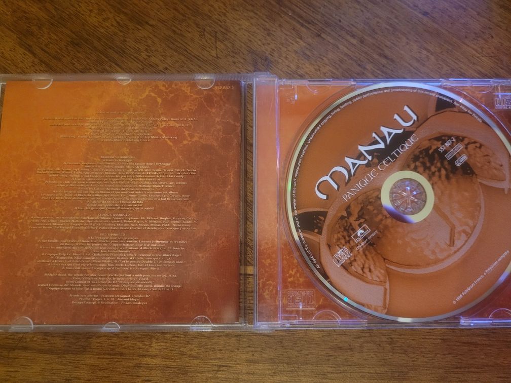 CD Manau Panique Celtique 1998 Polydor France