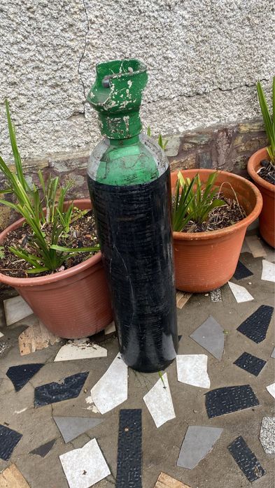 Botija aparelho de soldar usada