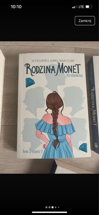 Książki rodzina monet