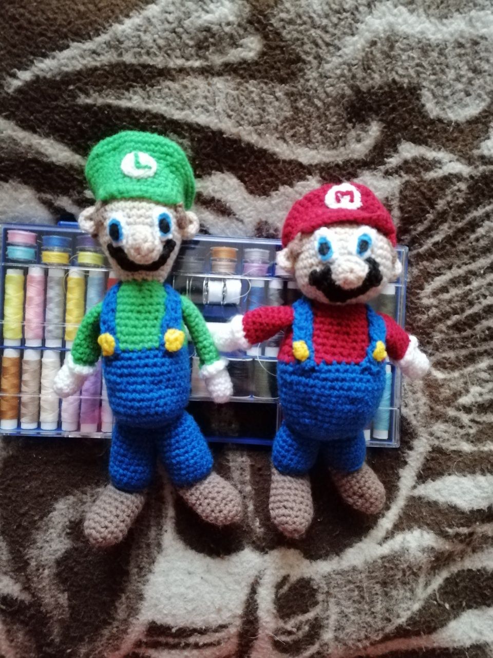 Maskotki Mario i Luigi