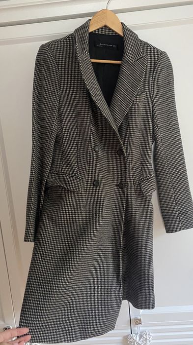 Płaszcz Zara S Wełna 50 %