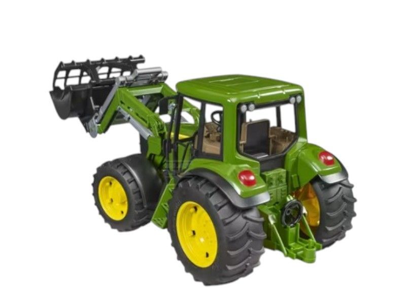 Ciągnik rolniczy John Deere 6920 z przednim ładowaczem Bruder