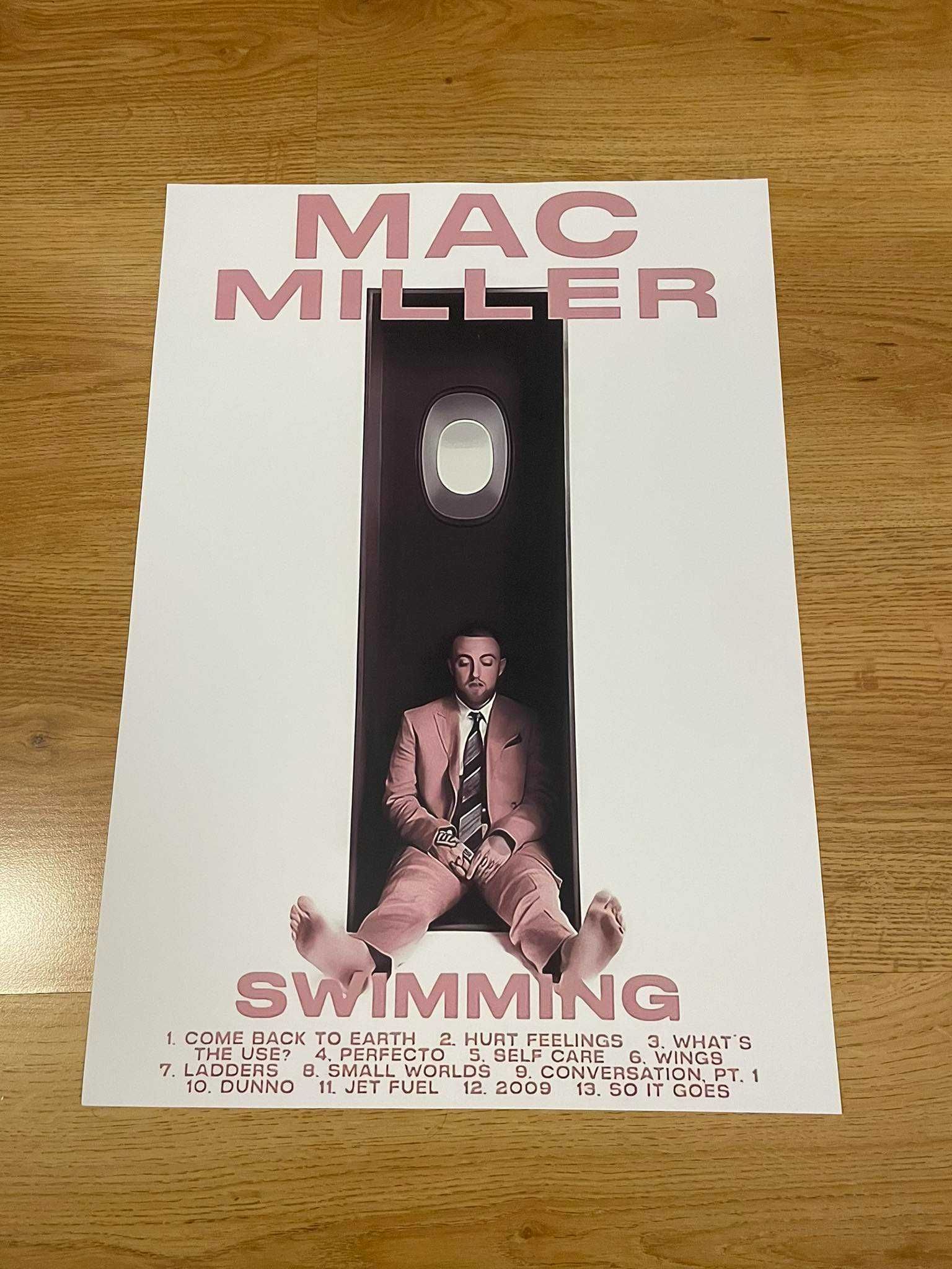 plakat mac miller swimming