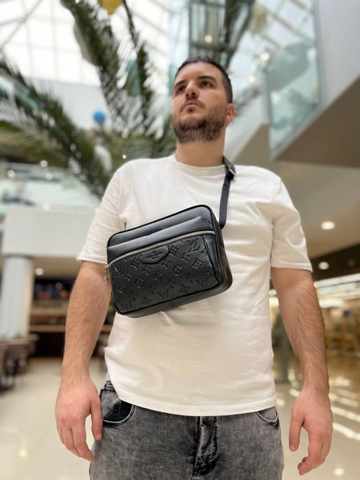 Сумка мужская Louis Vuitton / Чоловіча сумка-месенджер