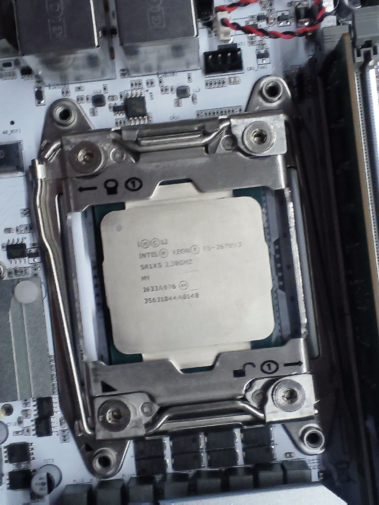 Комплект ПК материнська плата x99i server 12-Core  Intel Xeon e5-2670
