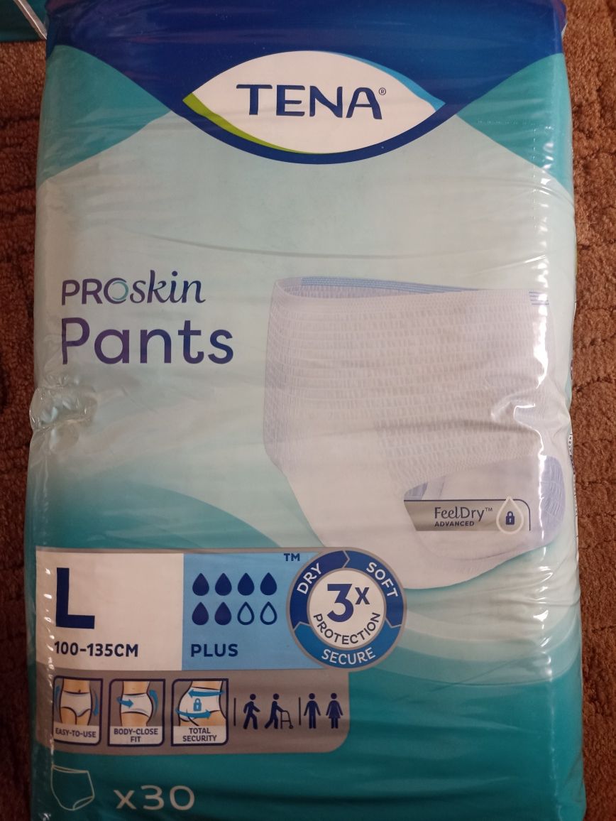 Majtki chłonne Tena Pants Pro Skin Plus L 30 szt