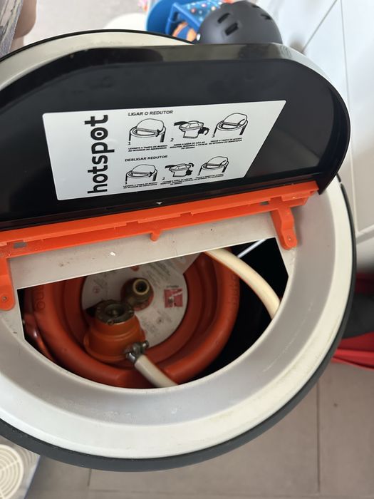 Esquentador a gás hotspot