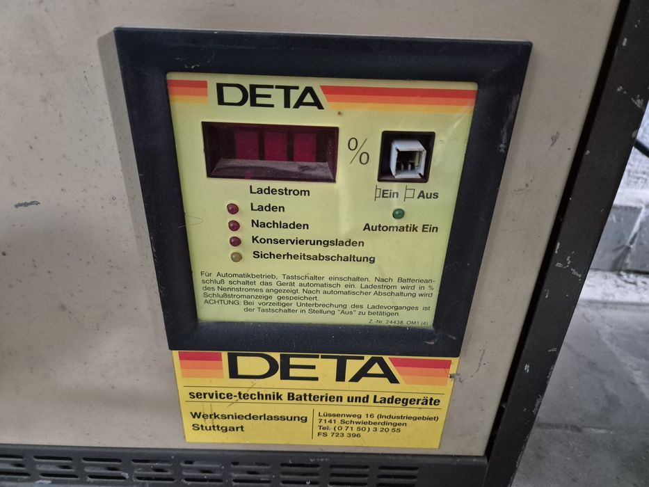 Ładowarka prostownik do wózków widłowych