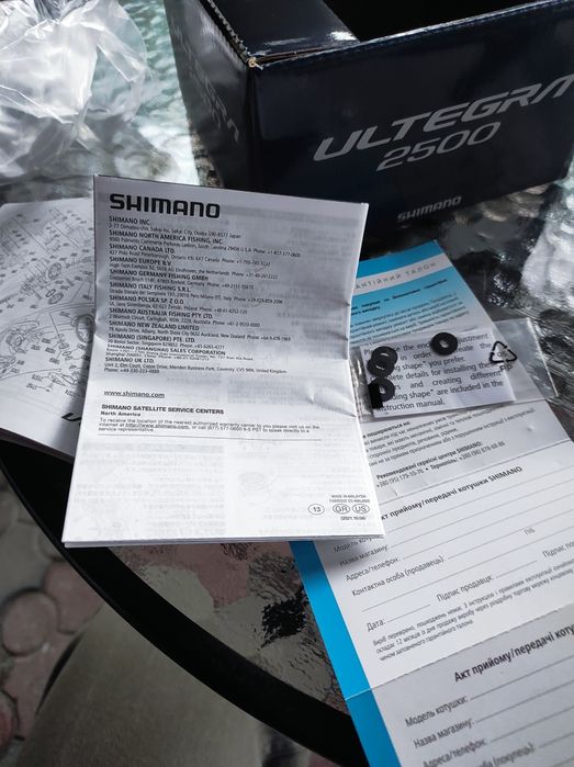 Котушка shimano ultegra 21 2500