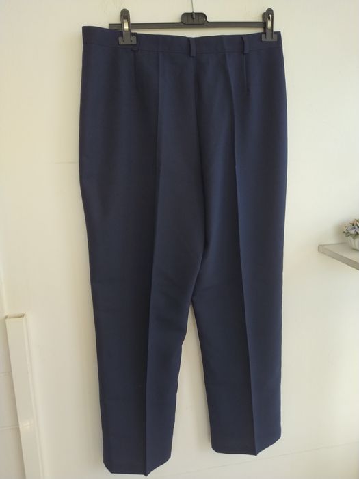 Calças azuis clássicas - Vial Confecções - Tamanho 44 - Novas!