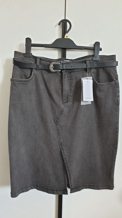 Spódnica jeansowa Promod plus size roz. 46