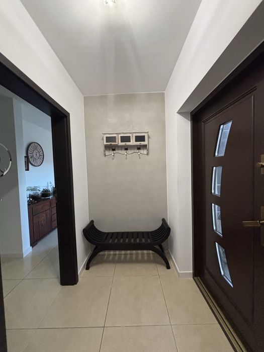 Ławeczka kolonialna siedzisko lite drewno