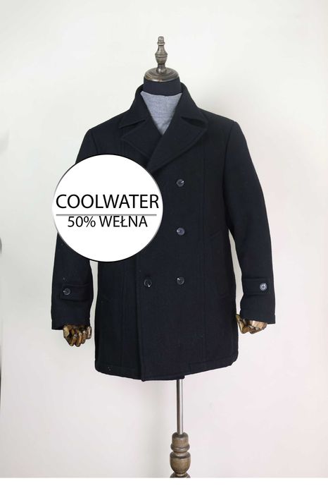 Płaszcz męski wełna wełniany Coolwater XL