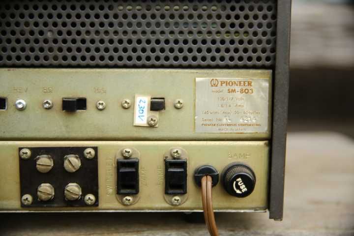 Wzmacniacz lampowy Pioneer sm803 czyli sm 83