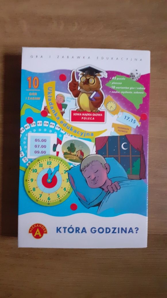 Gra edukacyjna Która Godzina. ALEKSANDER