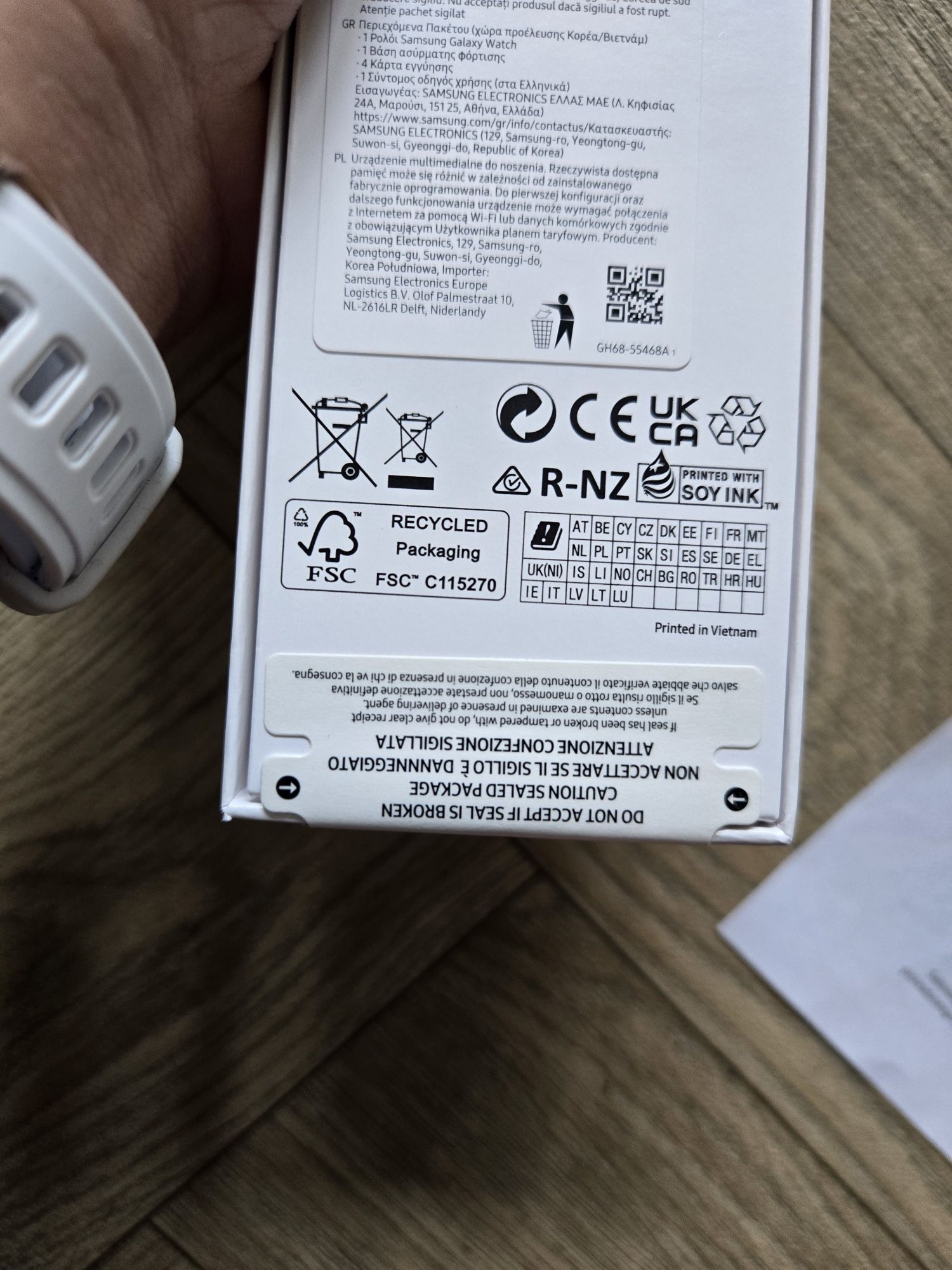 Nowy samsung watch 6 classic gwarancja sm-r965f srebrny
