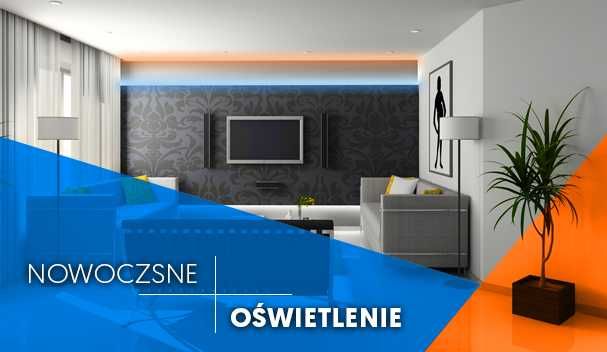 Taśma Led IP20, niebieski, 300 diod SMD2835, 5m, białe podłoże.
