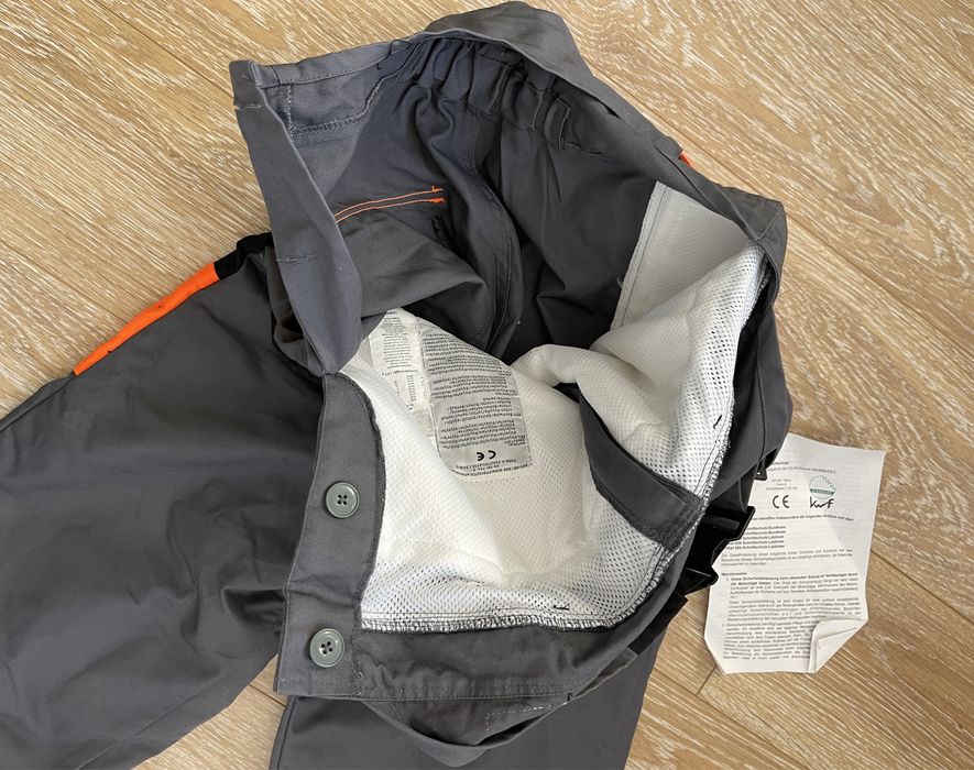 Nowe spodnie robocze ogrodniczki techniczne M/L kwf BHP termiczne