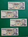 Sprzedam zestaw banknotów PRL, nominał 200zł, polecam