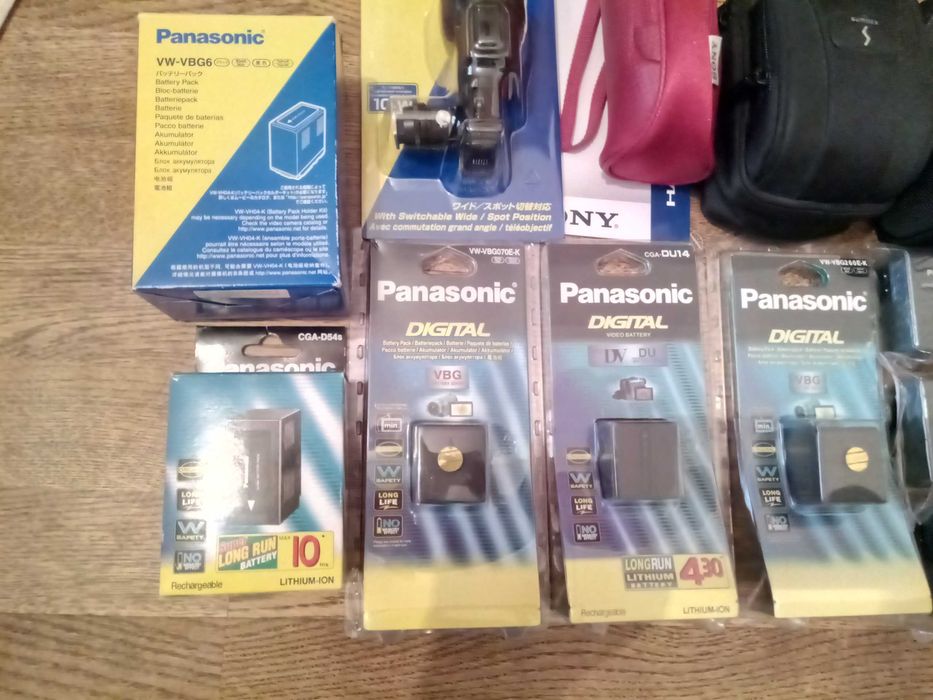 Аккумуляторы Panasonic CGA-DU14;D16S; Panasonic VW-VBG070E-K