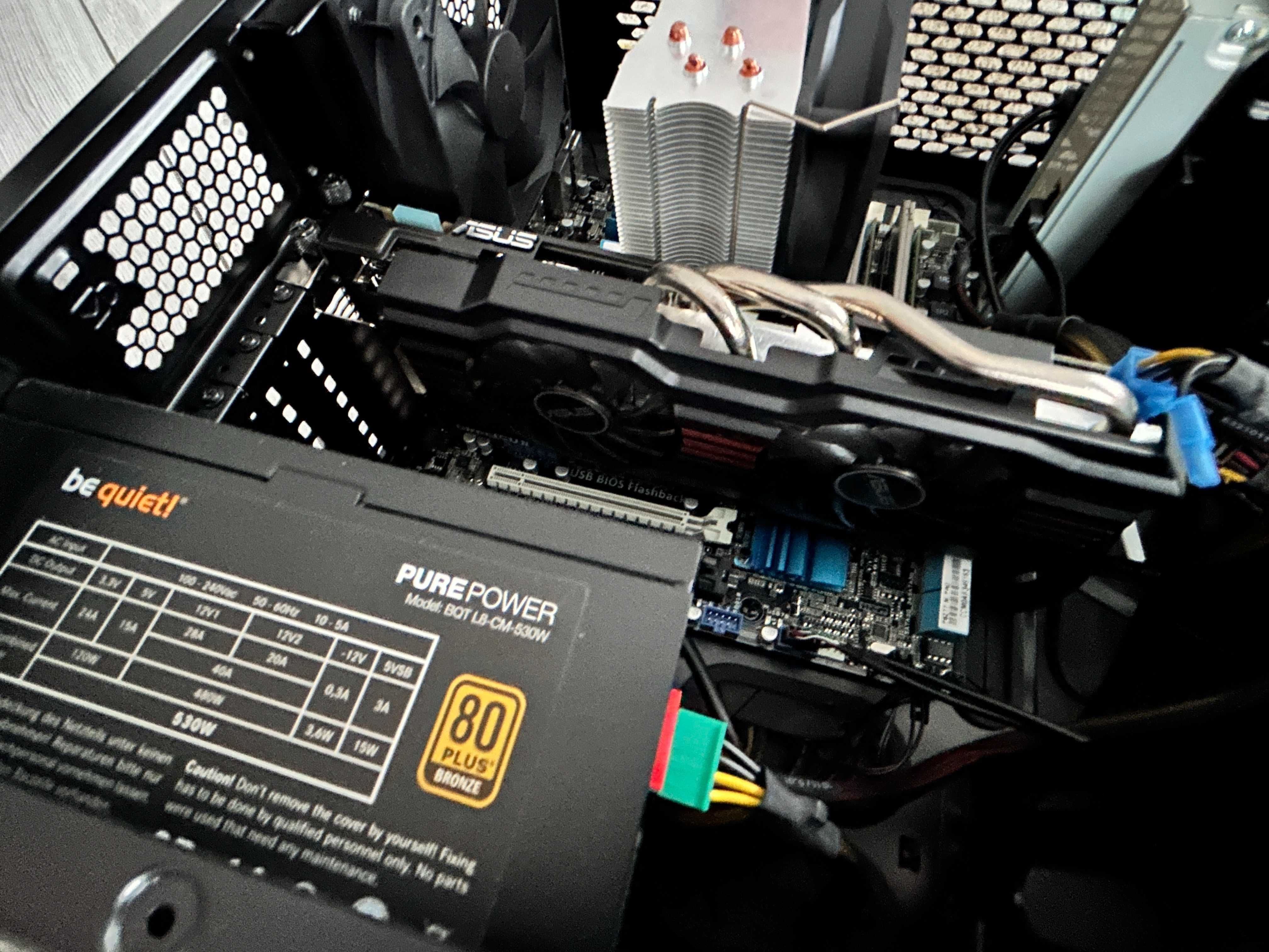 Komputer Gamingowy/i5-3570K/24GB DDR/GeForce GTX 600/Monitor/Windows11