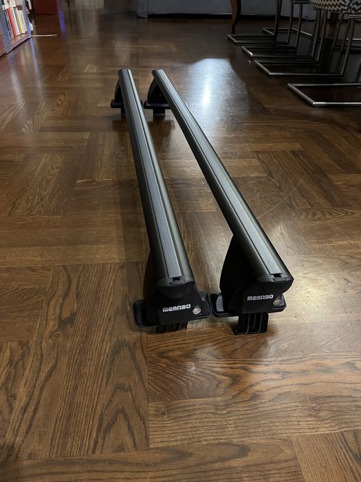 Bagażnik dachowy, Belki, Dodge Durango, Menabo Delta czarny