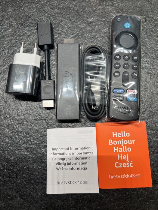 Fire tv stick 4K NOWY NIEUŻYWANY