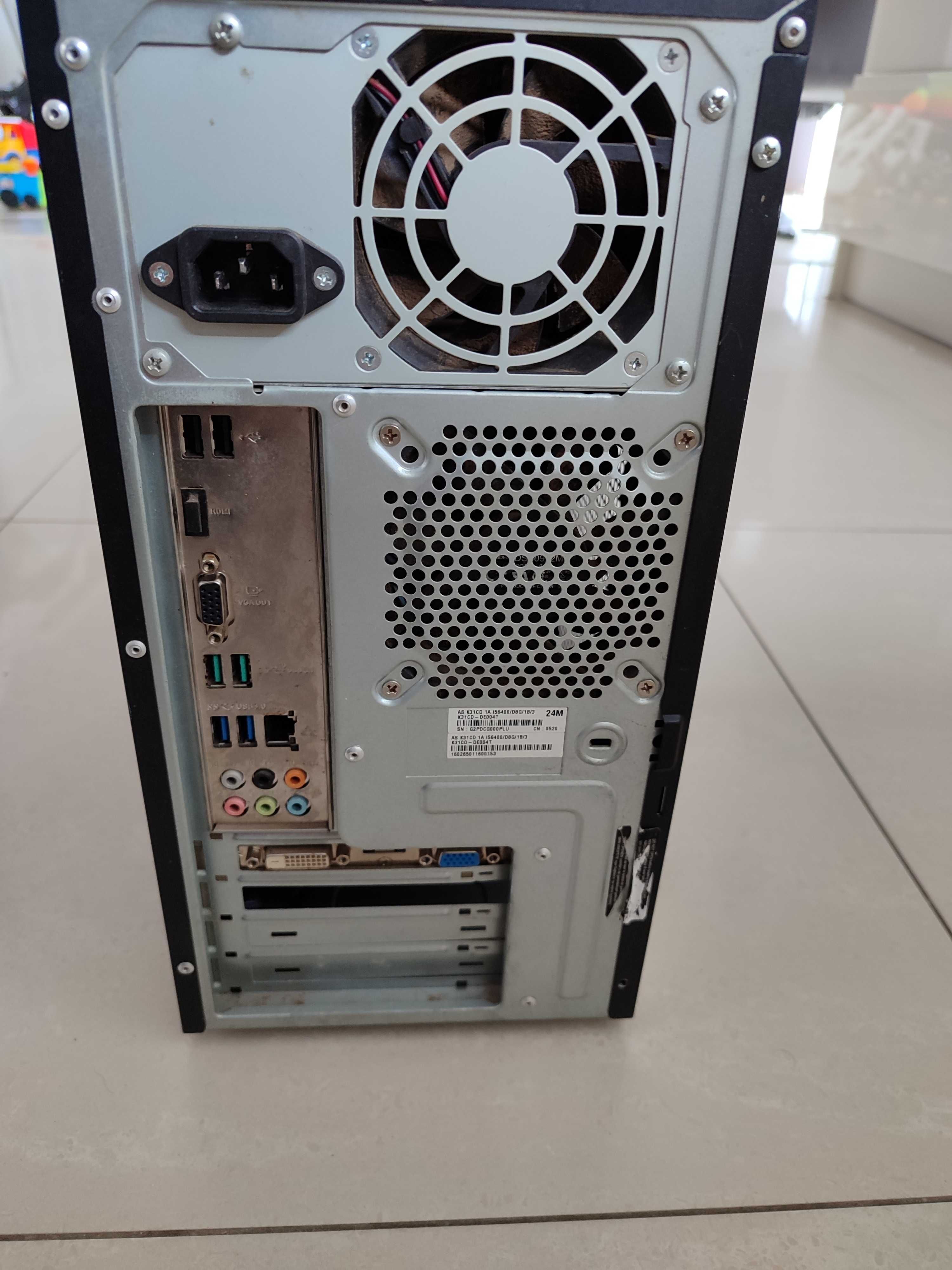 Komputer Asus I5 6400 / 8GB DDR4/SSD/Nvidia GT720/Win 10