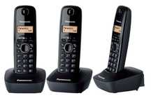 Telefon Panasonic KX-TG1611 bezprzewodowy stacja dokująca baterie